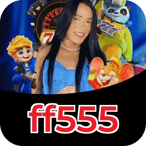 Plataforma ff555 mostrando interface moderna, jogos certificados e recursos de segurança licenciados